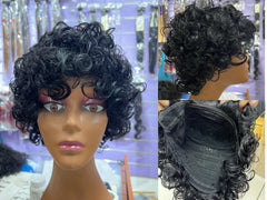 6 inch Wear-and-go Curly Hair